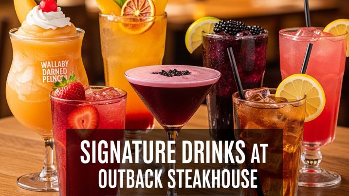 Signature Drinks at Outback Steakhouse