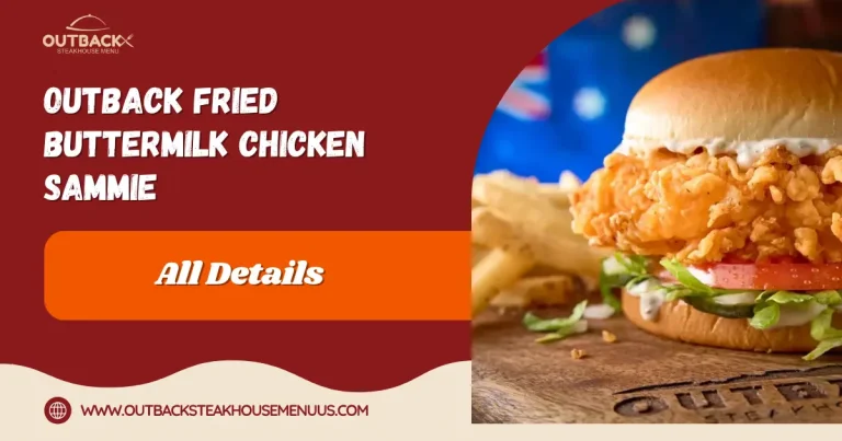 Outback Fried Buttermilk Chicken Sammie