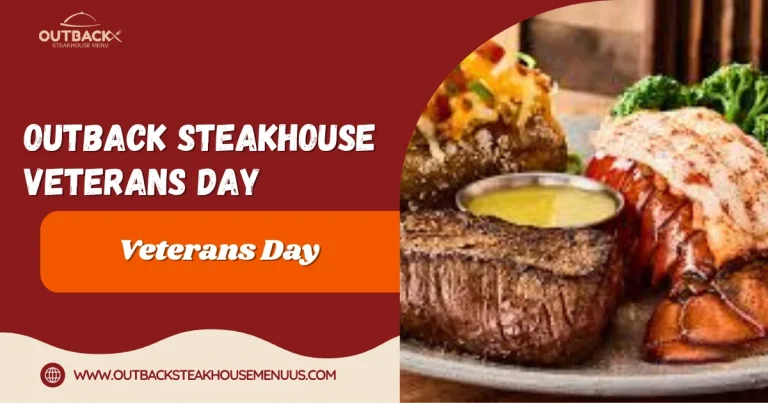 Outback Steakhouse Veterans Day