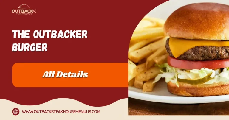 The Outbacker Burger